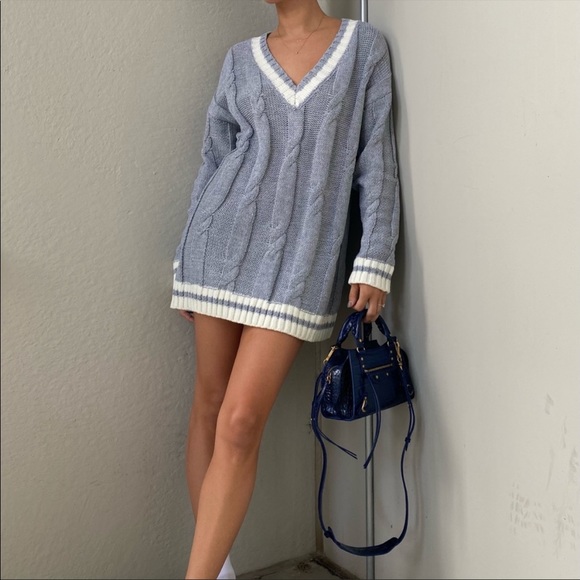 superdown Dresses & Skirts - Super down grey sweater can be worn as a sweater dress as wel